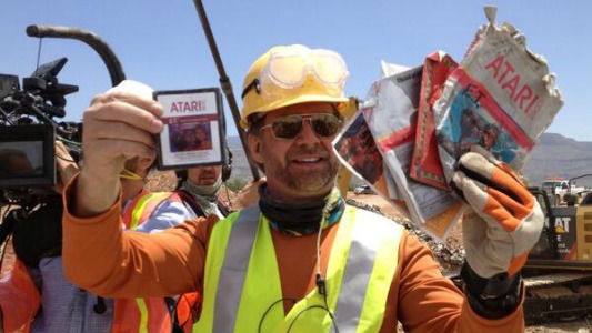 Atari games found in Alamogordo (Mexico), during the 2014 excavation